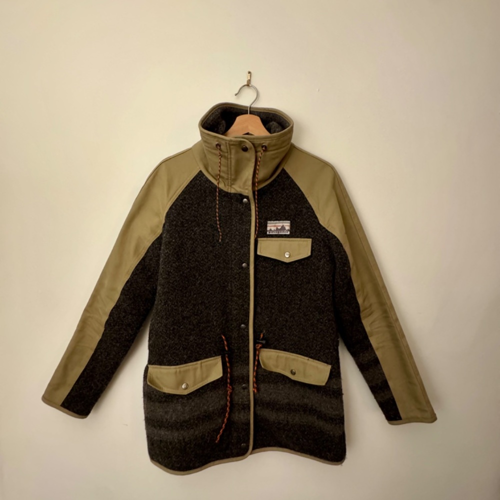 Patagonia CommonThreads blanket coat women's size M